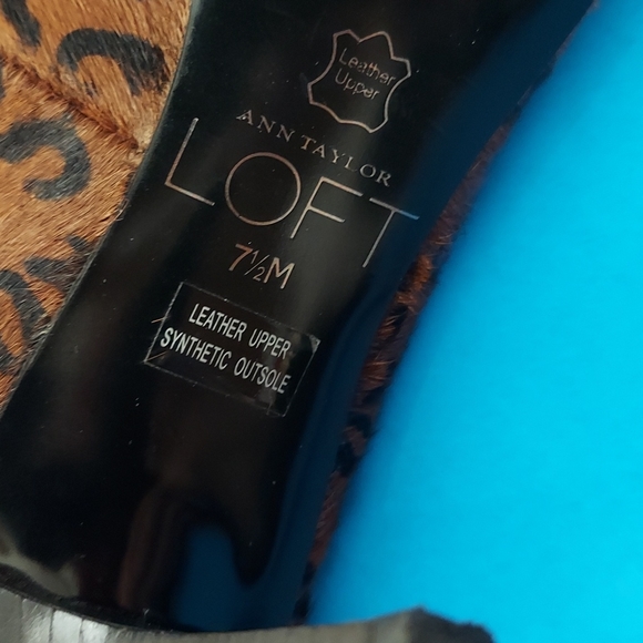 Ann Taylor Loft Heels Lightly Worn Size 7.5 - Picture 4 of 6